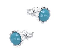 Silver Stud Earring STS-6084